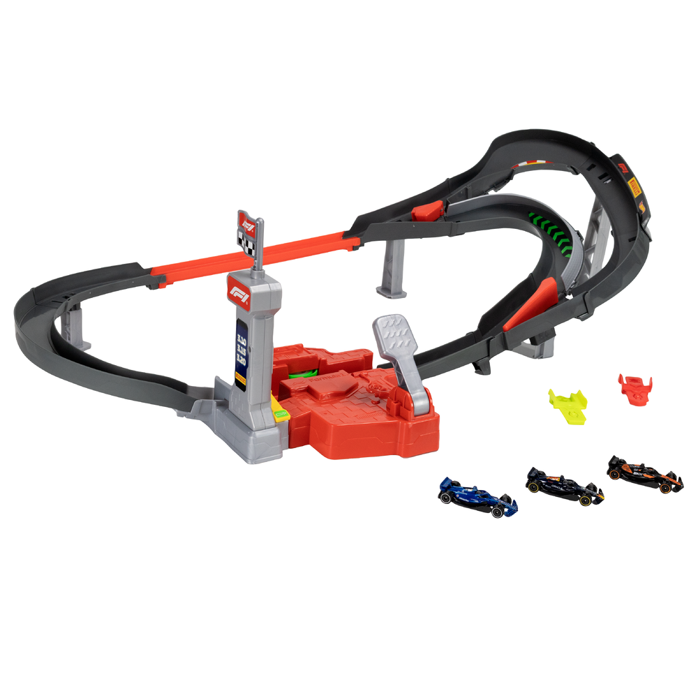 Трек Hot Wheels Гоночная трасса Формула 1 JNN32 - фото 2