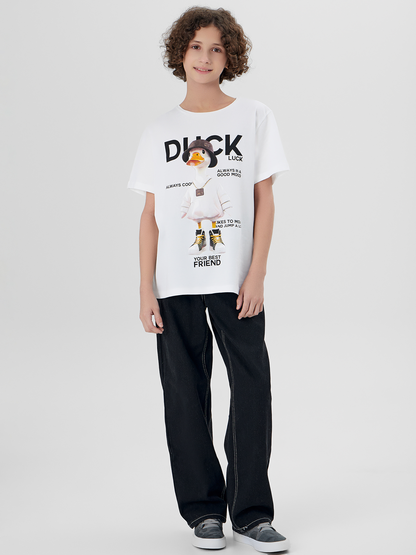 Футболка Mark Formelle (Марк Формэль) 113432/белый +печать6 - фото 3