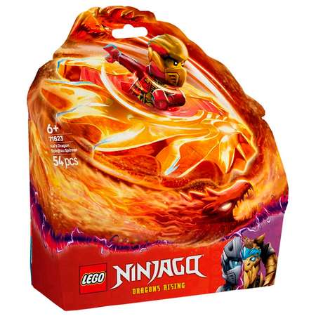 Конструктор LEGO NINJAGO Спиннер Кружитцу Дракона Кая блочный