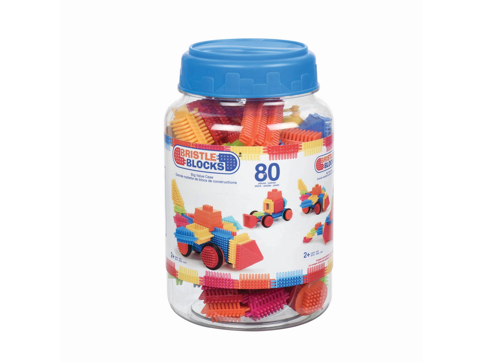 Конструктор Bristle Blocks мягкий 80 дет. - фото 1