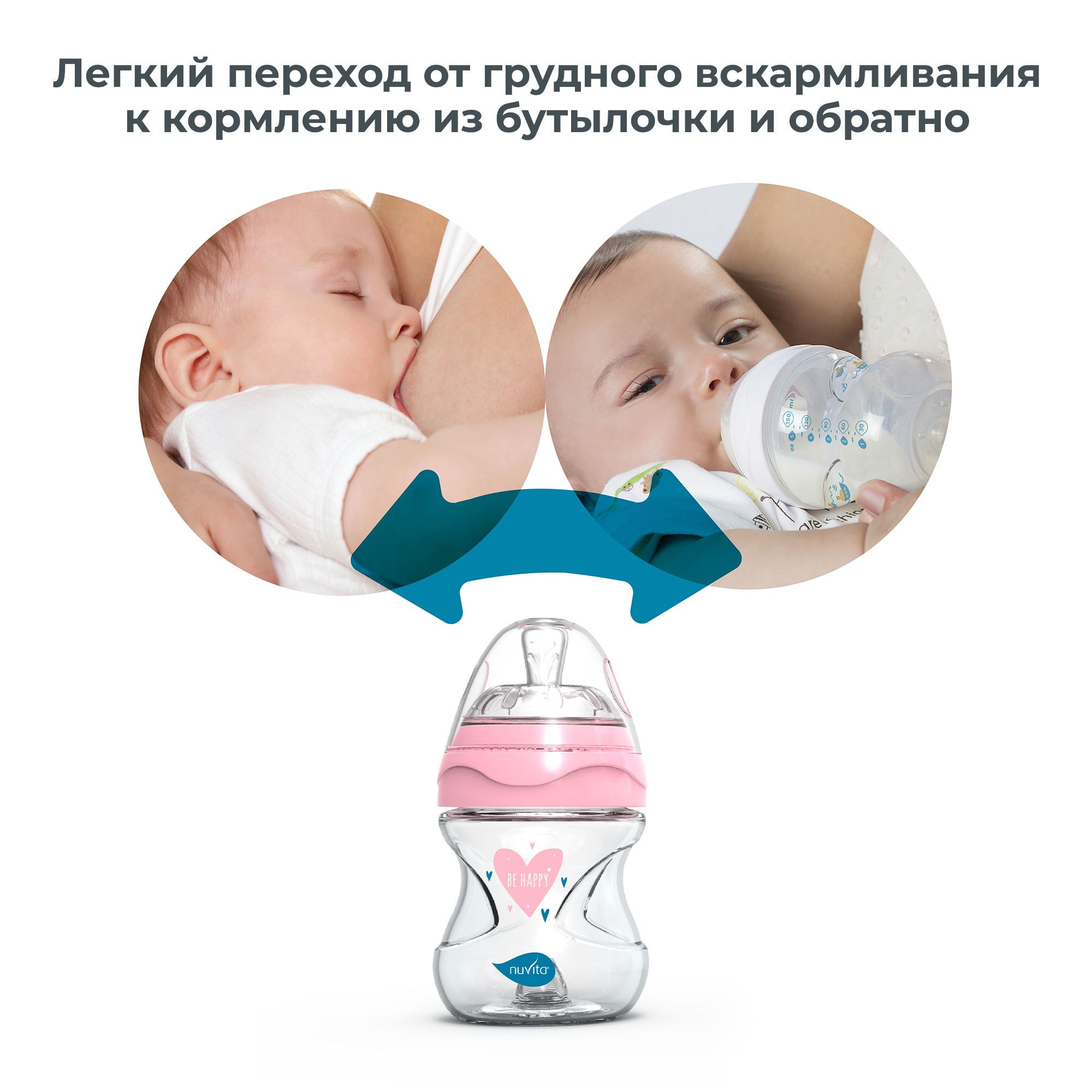 Бутылочка Nuvita Anti-Colic 140 мл - фото 3