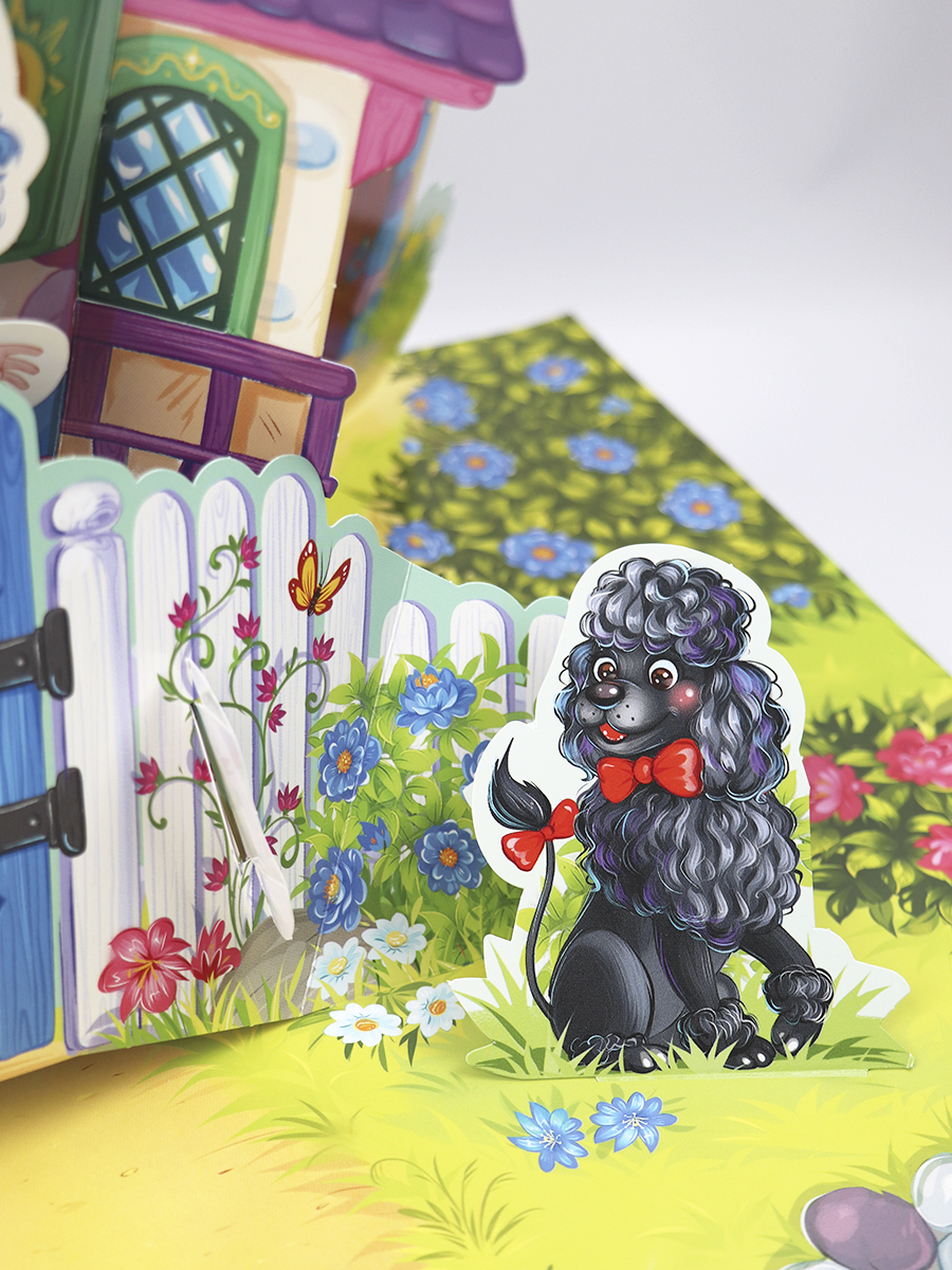 Подарочная Книга с объемными картинками Malamalama Золотой ключик или приключения Буратино - фото 6