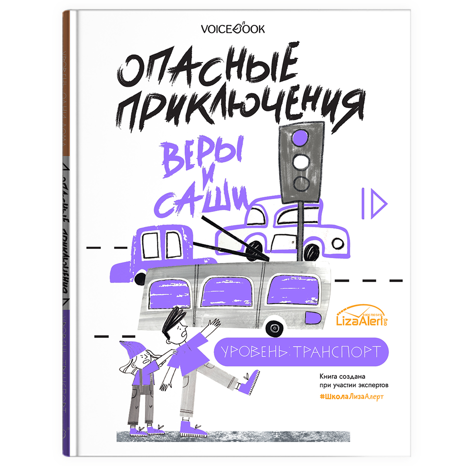 Книга VoiceBook Опасные приключения Веры и Саши. Уровень: ТРАНСПОРТ и ОДНИ ДОМА. - фото 9