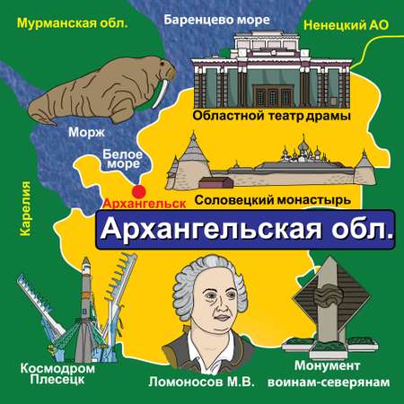 Настольная игра BrainBox Сундучок Знаний Россия