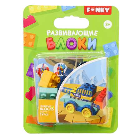 Конструктор Funky Toys Танк блочный