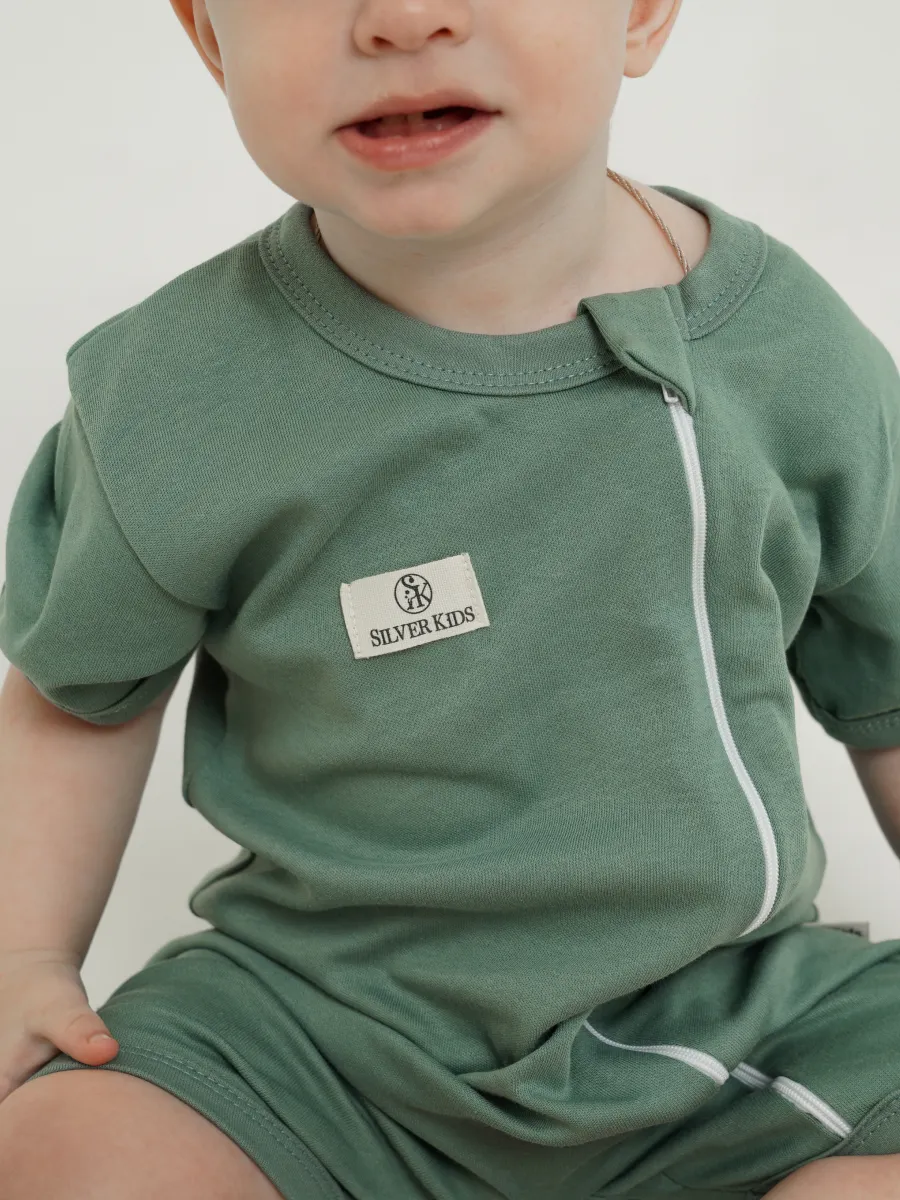 Песочник 3 шт Супер Пупс нбр/3пр/псчн/молн/ЗебралисточкиСветлыйхакиСлоны - фото 24