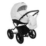 Коляска 2в1 JOVOLA Velino Plus Ve 01 белая кожа