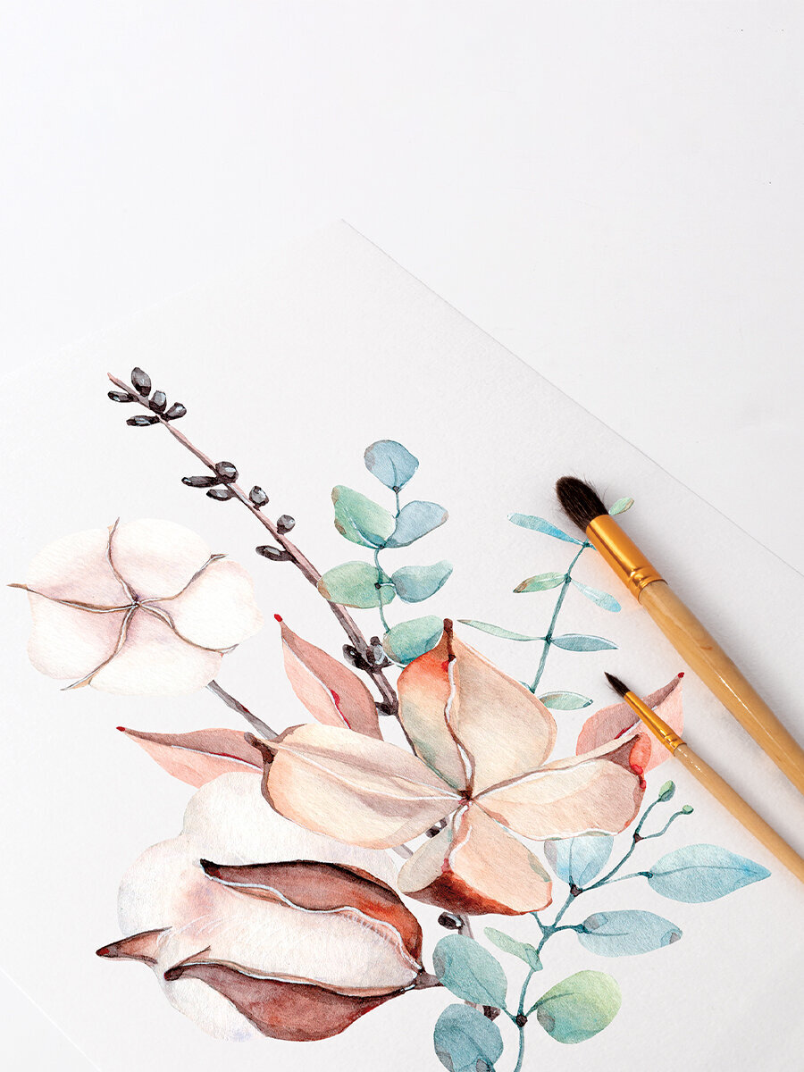 Художественная бумага Brauberg для акварели 20 лист. - фото 6