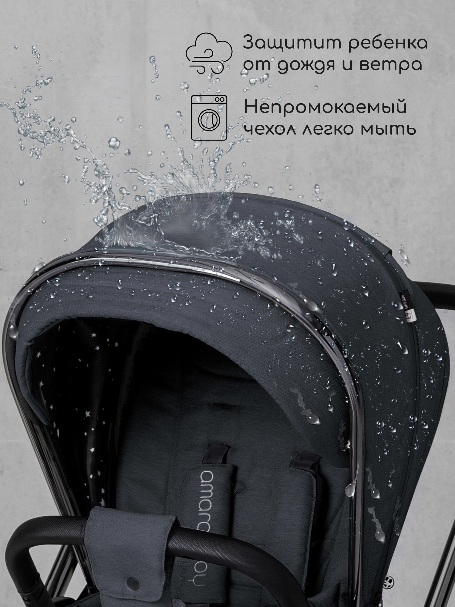 Коляска 2в1 Amarobaby Motus - фото 10