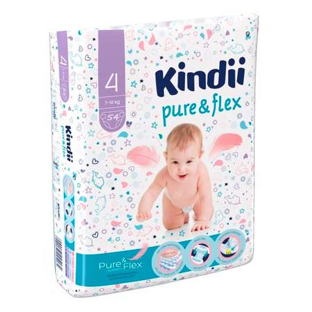 Подгузники Kindii L 54 шт.