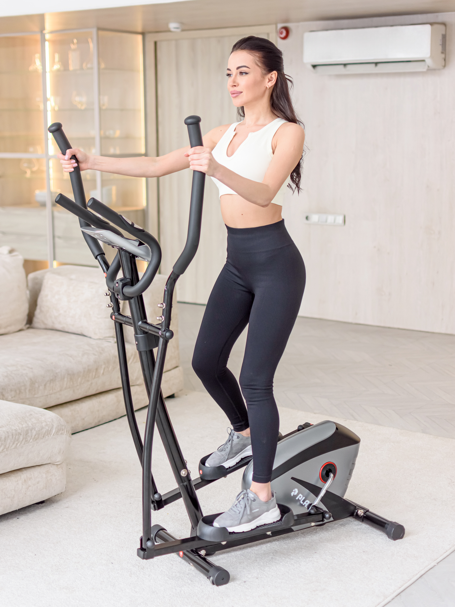 Эллиптический тренажер магнитный Plank ELEKTA - фото 13