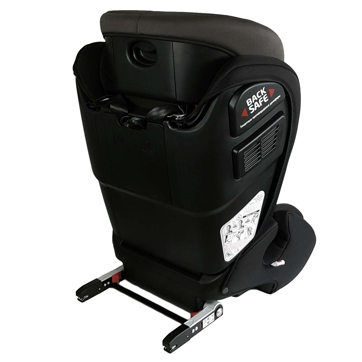 Автокресло Olsson Atlas Isofix Black-Gray Isofix 1/2/3 (9-36 кг) - фото 15