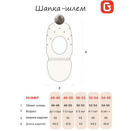 Шапка GUSTI