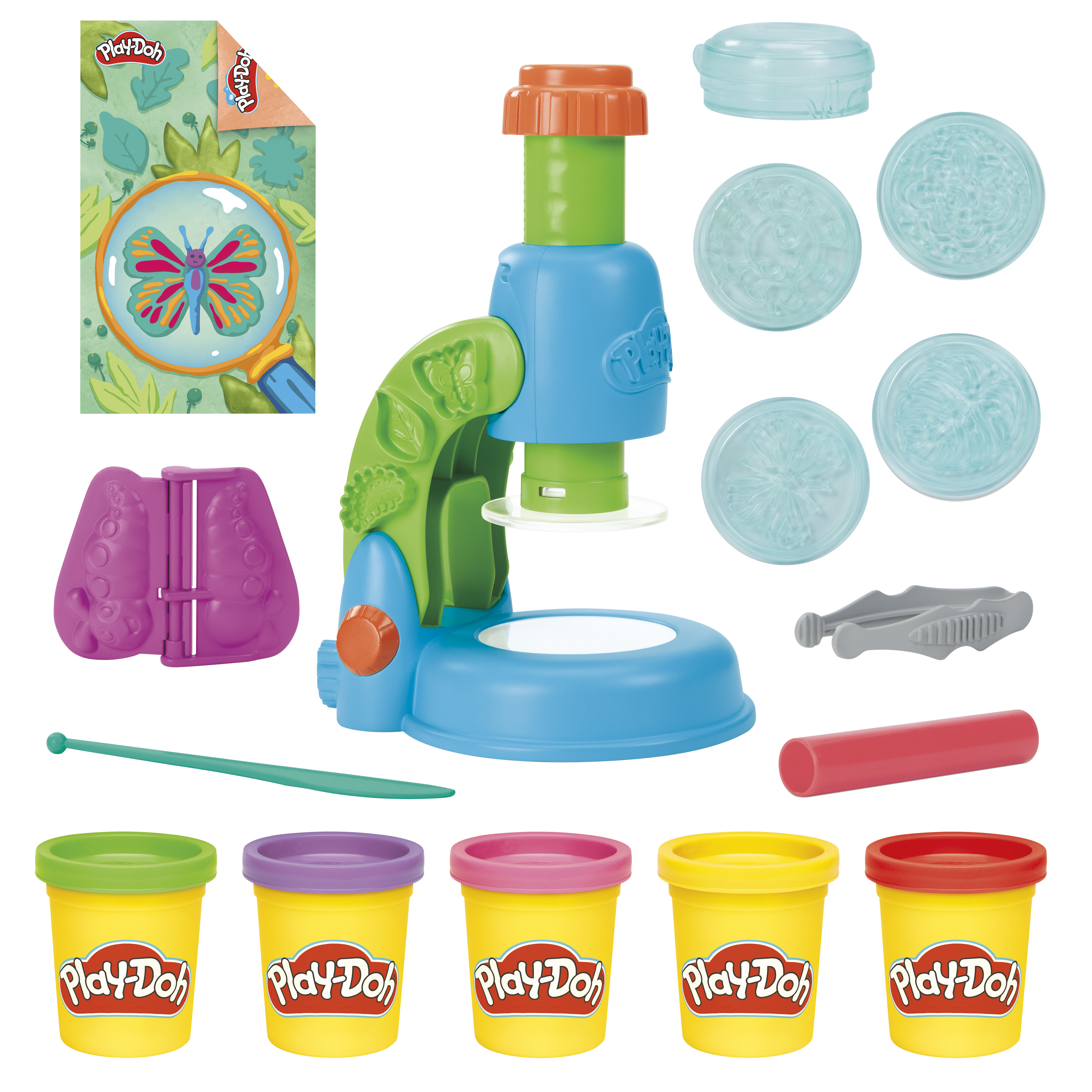 Масса для лепки Hasbro Play-Doh Микроскоп+подсветка - фото 2