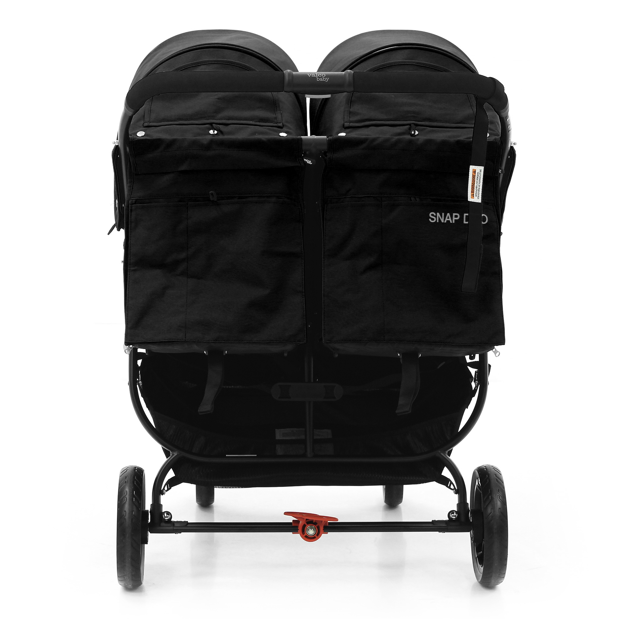 Коляска прогулочная Valco baby Snap Duo / Coal Black - фото 4