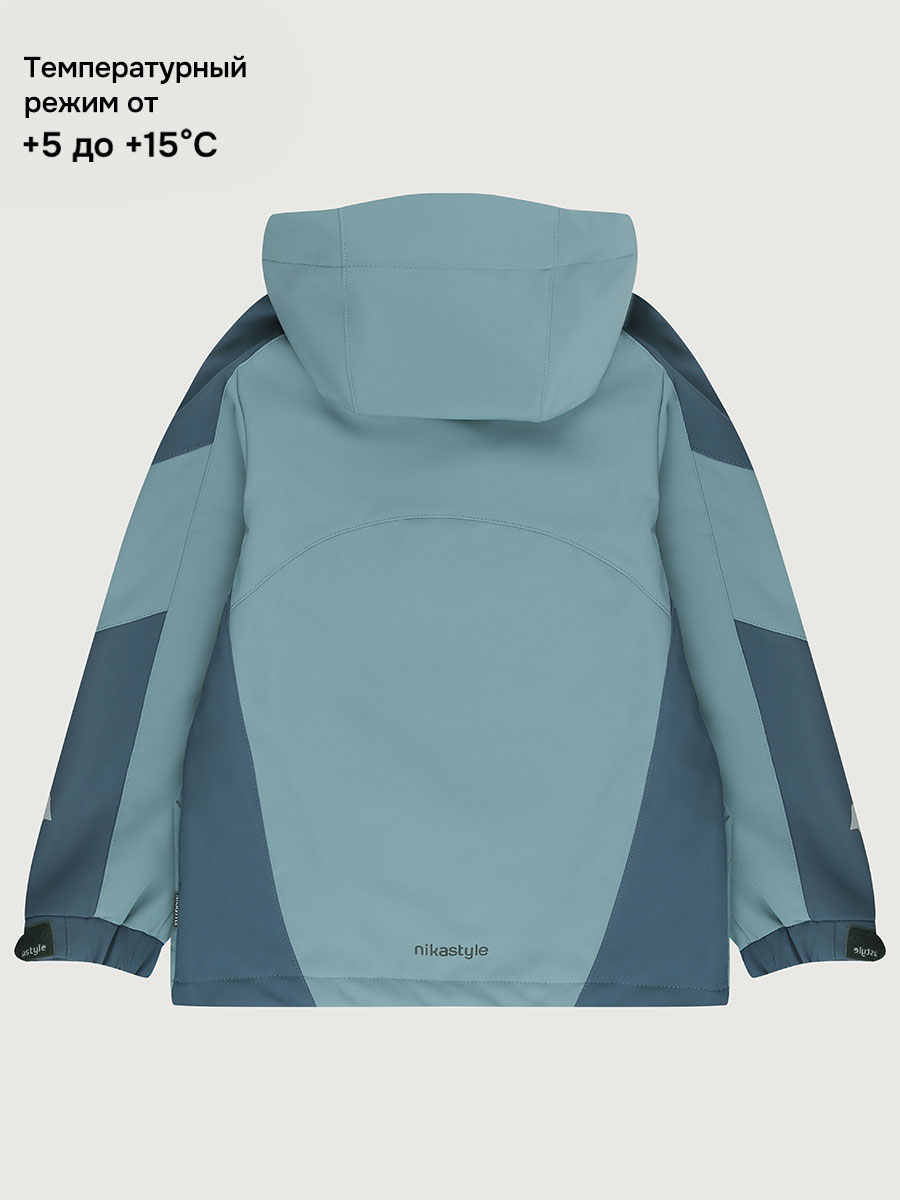 Ветровка NIKASTYLE 4л15526 мох/деним - фото 5