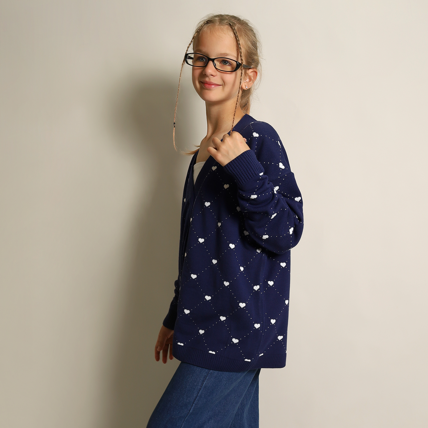 Кардиган LEO 4048С_темно-синий - фото 17