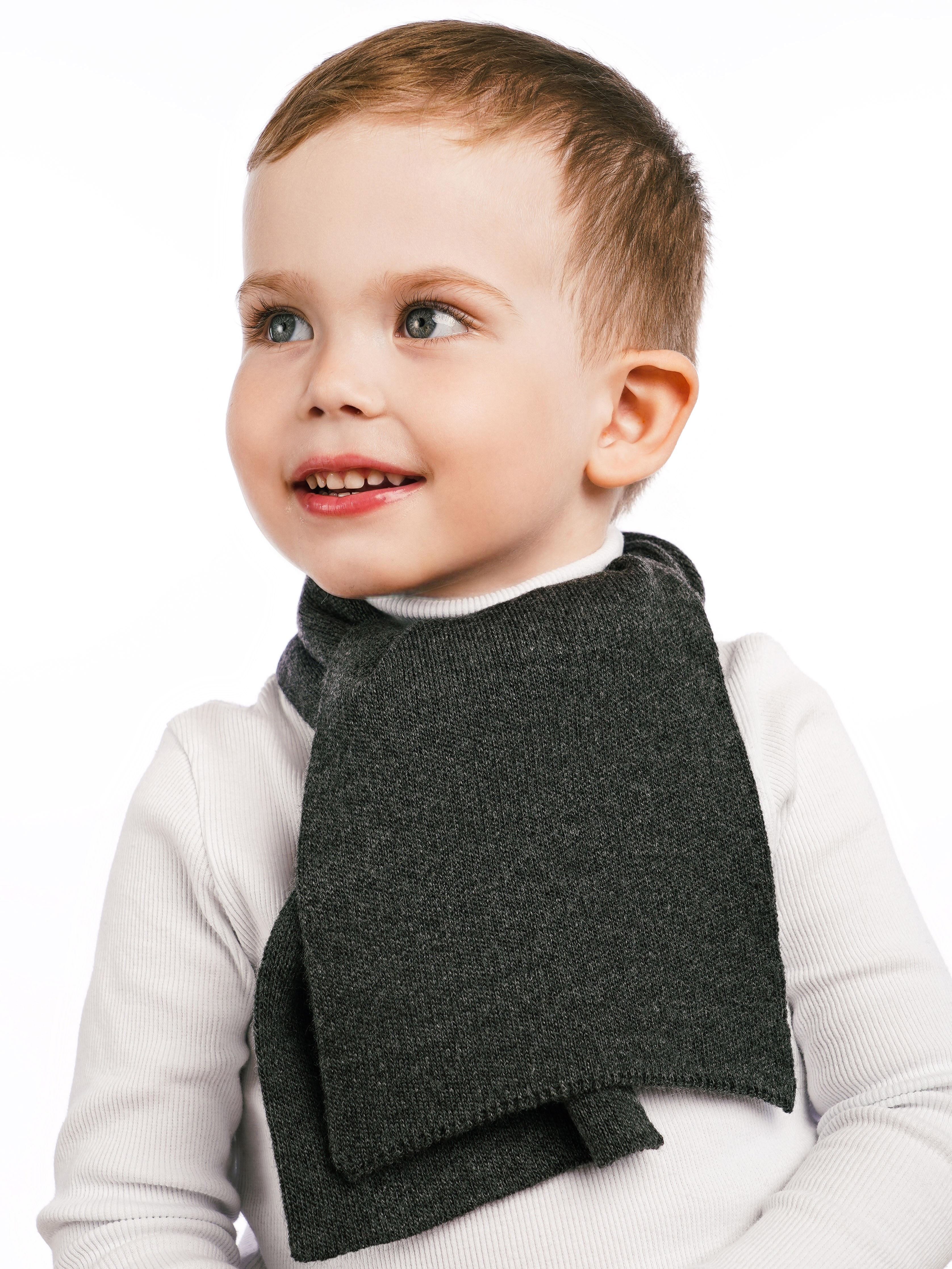 Шарф ПриКиндер U-W_232829 Цвет: Графит - фото 7