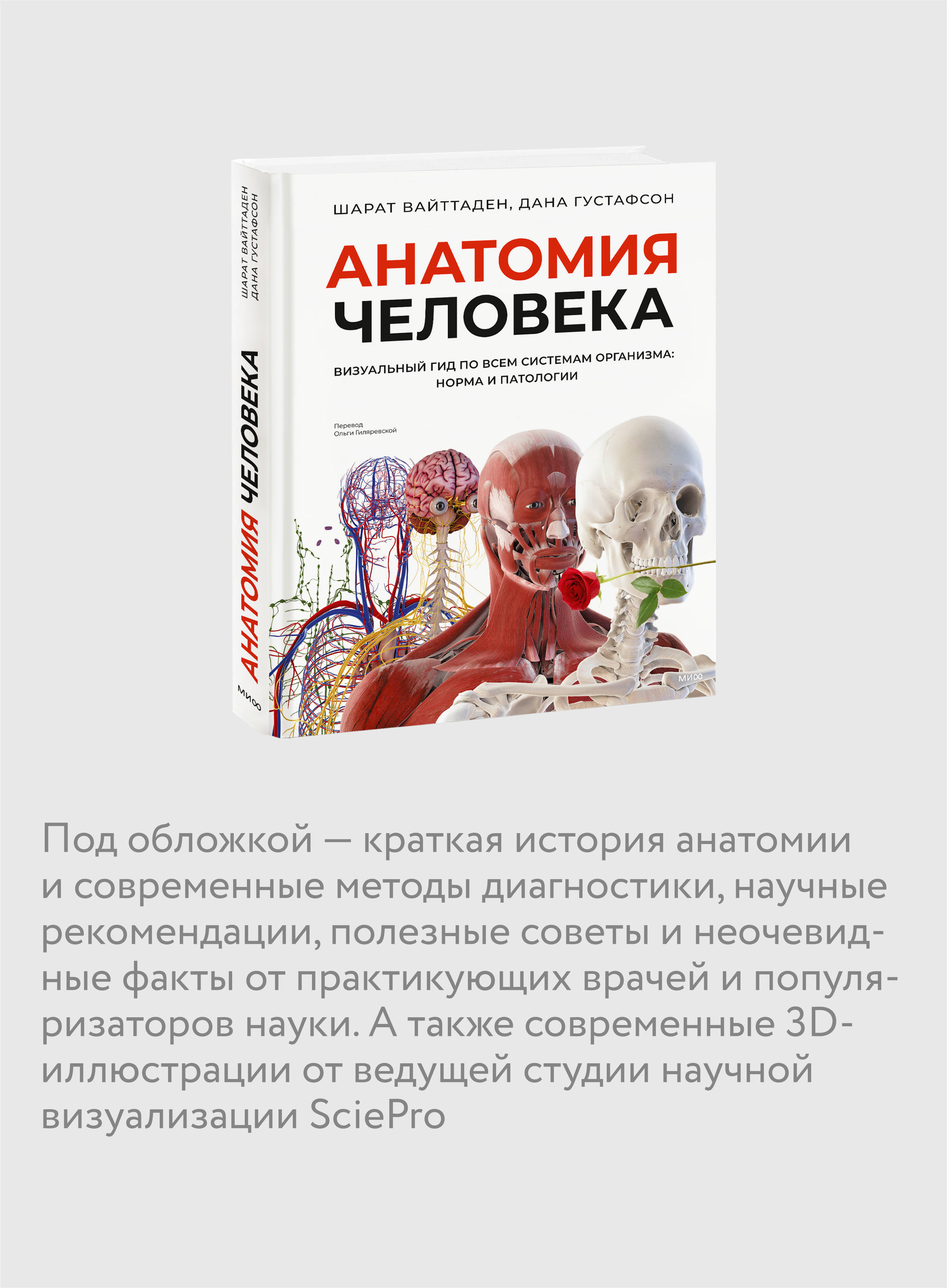 Книга МИФ Анатомия человека. Визуальный гид по всем системам организма: норма и патологии - фото 2