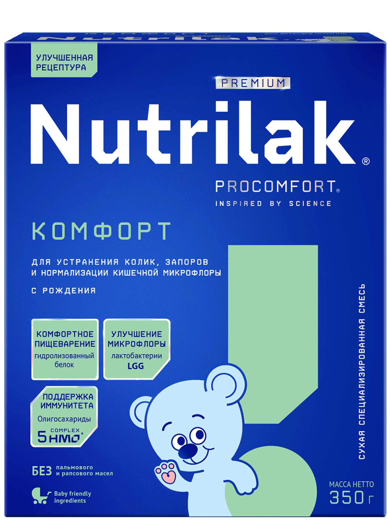 Смесь Nutrilak Premium Комфорт сухая специализированная 350г с 0месяцев - фото 1