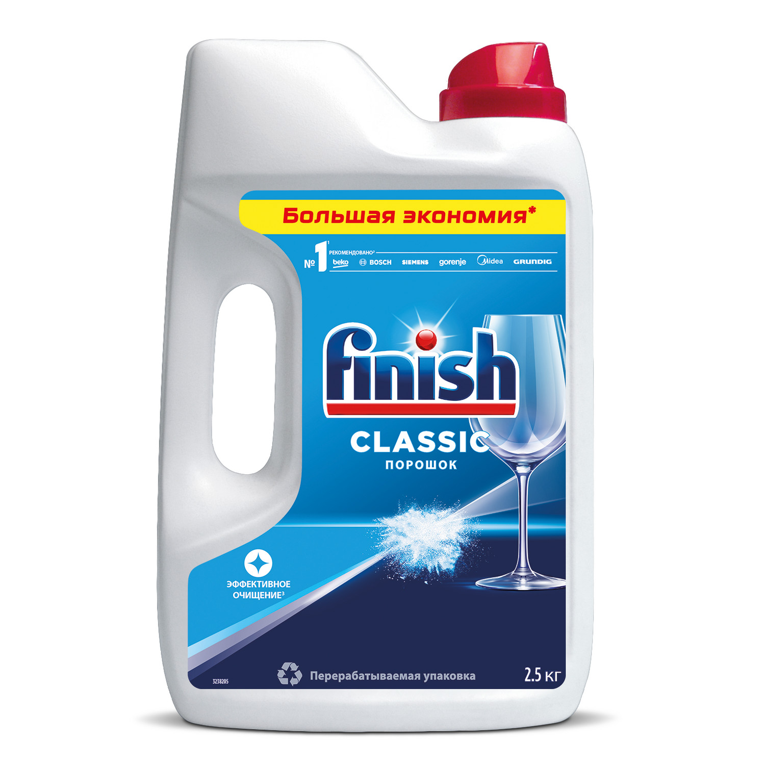 Порошок для ПММ Finish Classic 2500гр - фото 1