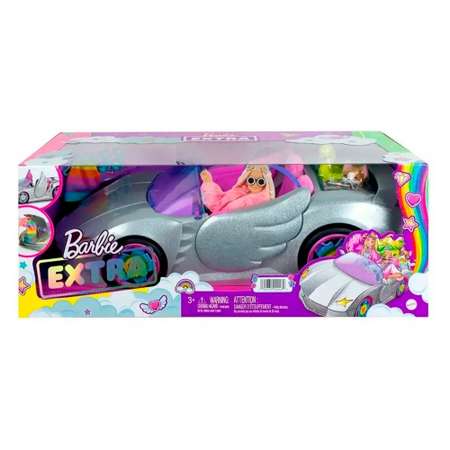 Автомобиль Barbie Кабриолет серебряный