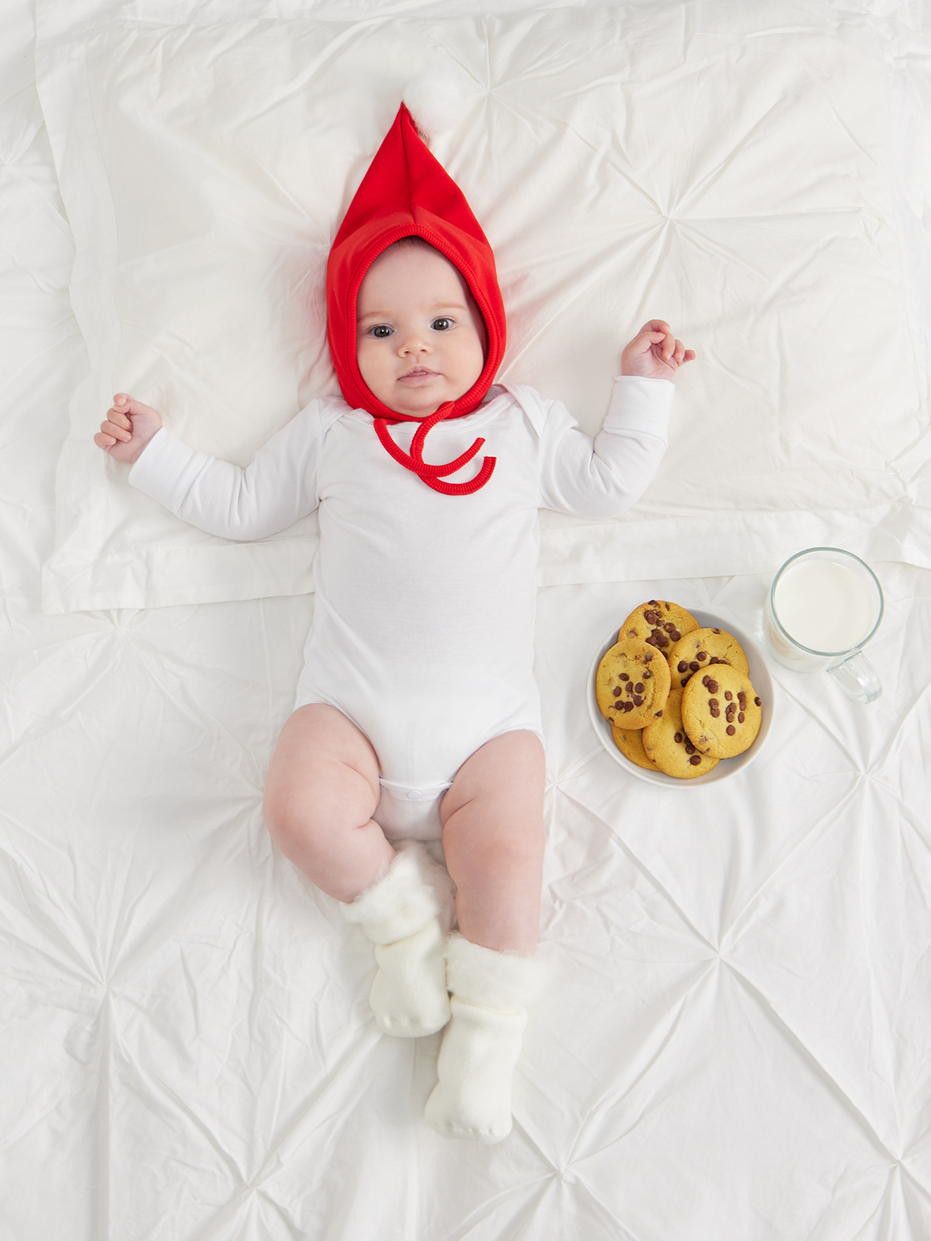 Боди и шапочка Happy Baby 88573-0_red - фото 15