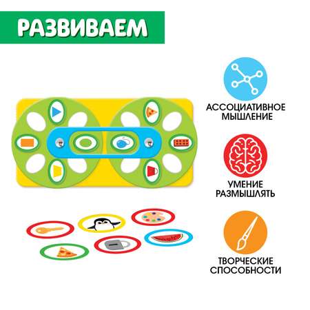 Настольная игра IQ-ZABIAKA Круги с ассоциациями