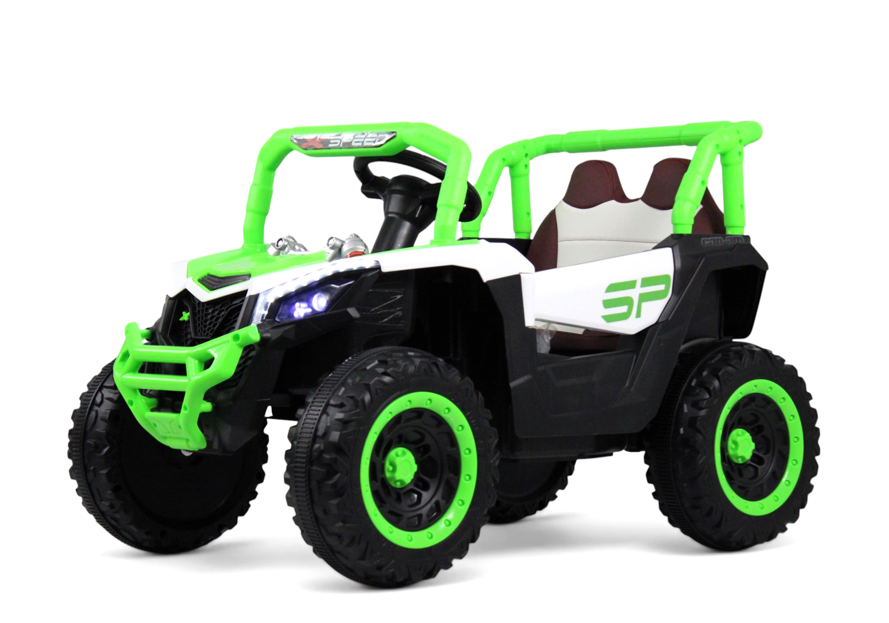 Электромобиль RIVERTOYS М303БХ-GREEN С пультом ДУ - фото 3