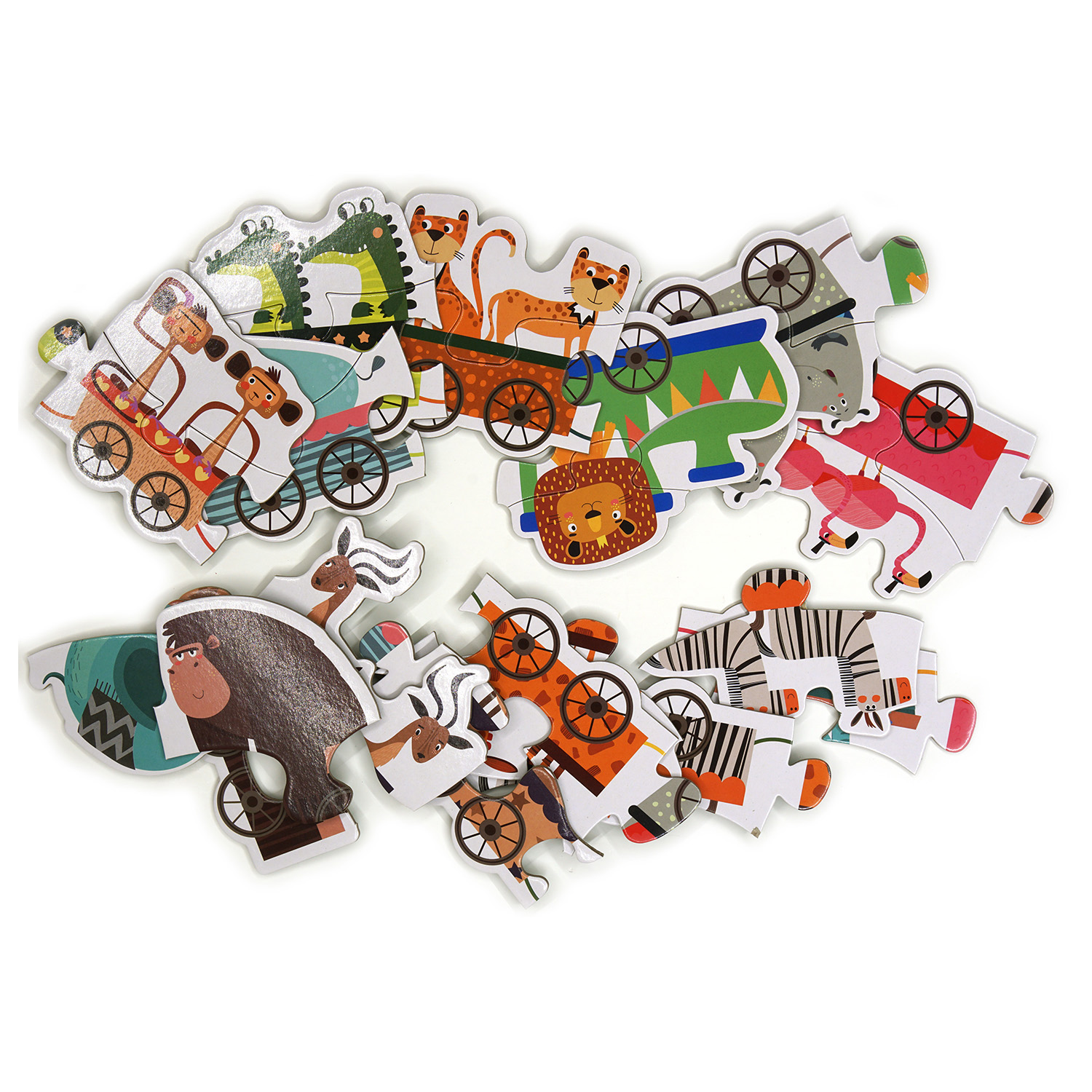 Книга Махаон Зоопарк Поезд знаний - фото 4