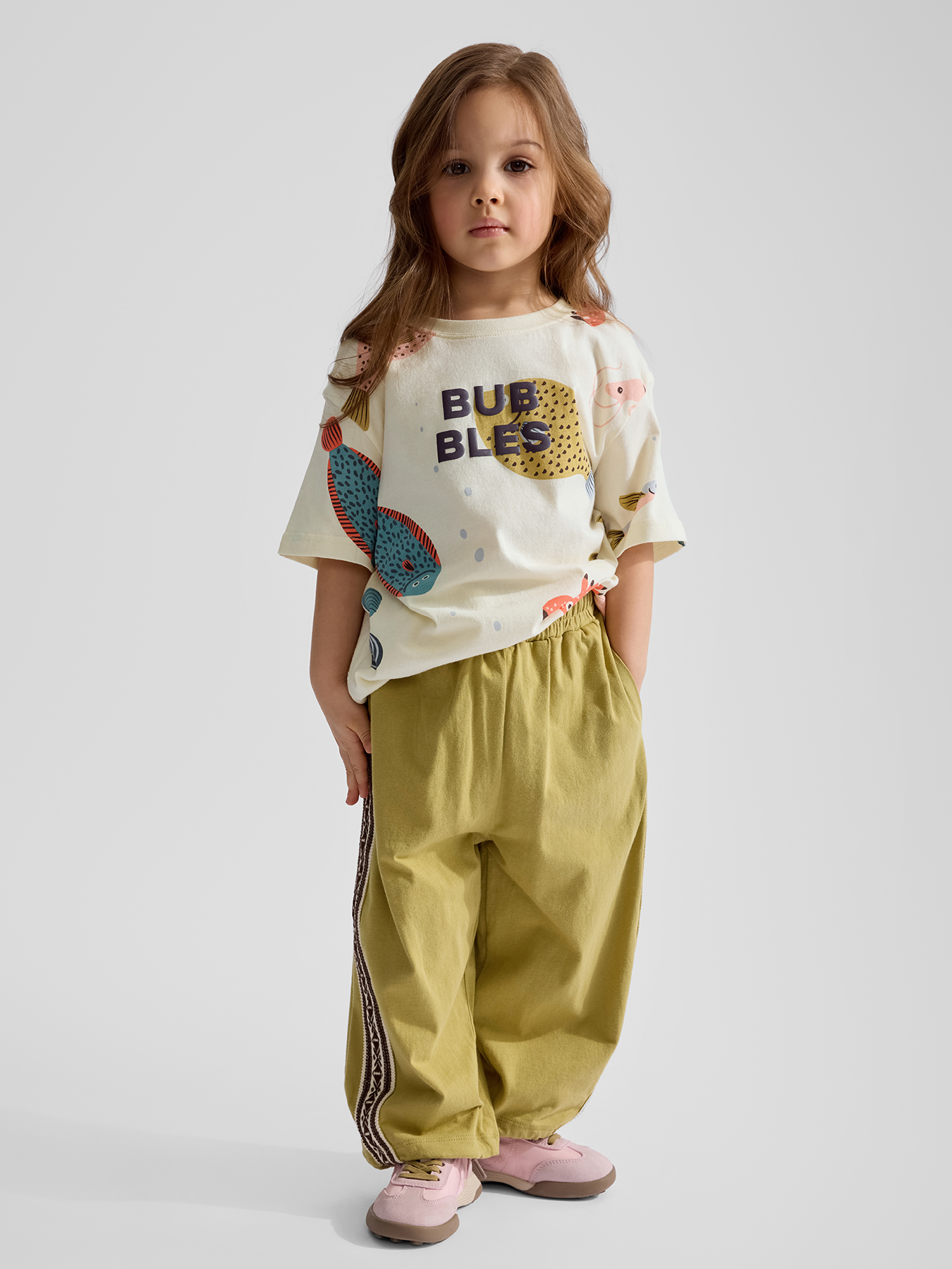 Брюки Happy Baby 88717-1_olive - фото 2