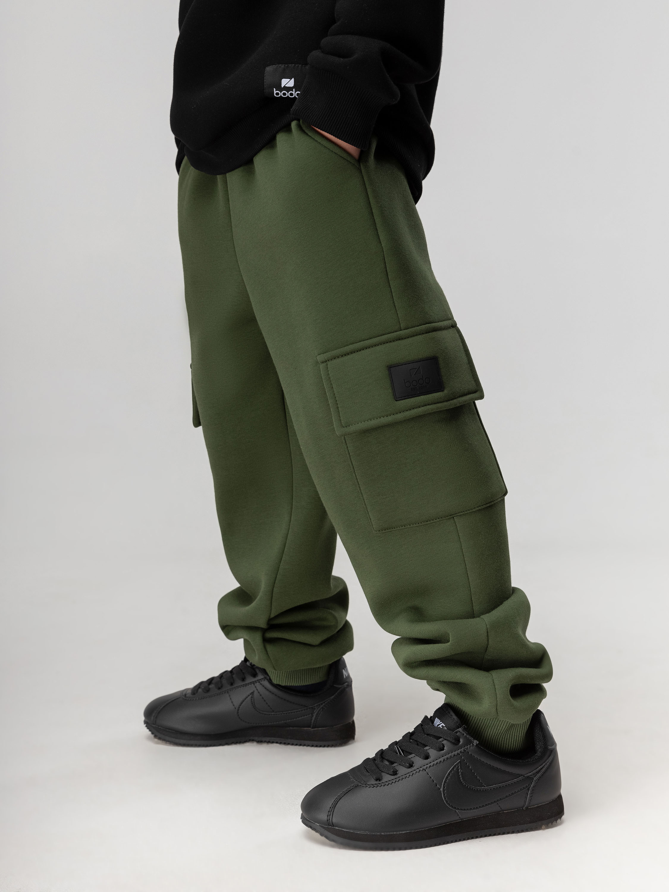Брюки спортивные Bodo 6-471МU_хаки - фото 6