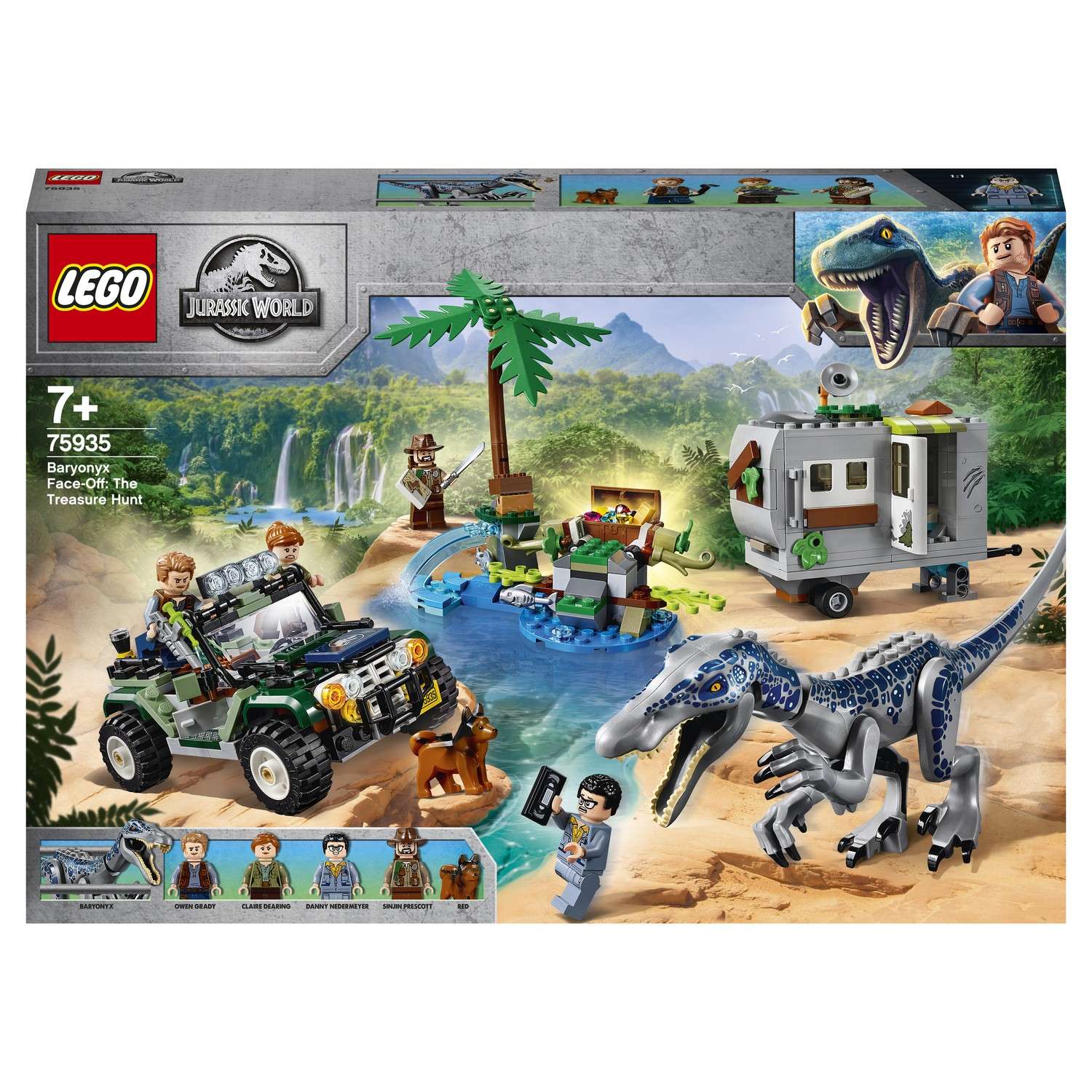 Конструктор LEGO Jurassic World блочный - фото 2