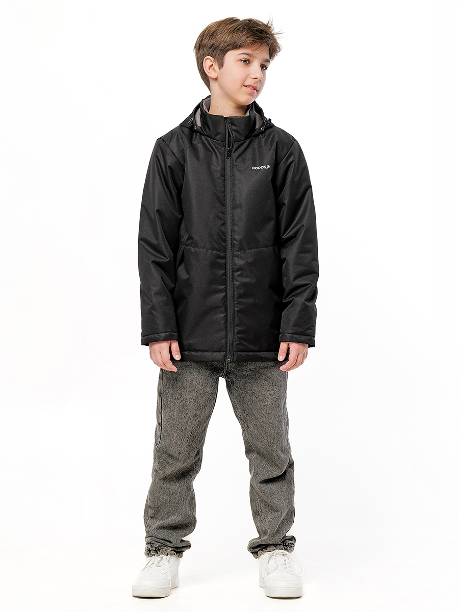 Куртка RODOS М-245/черный(серый) - фото 1
