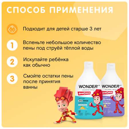 Набор средств WONDER Lab эко пена 540 мл