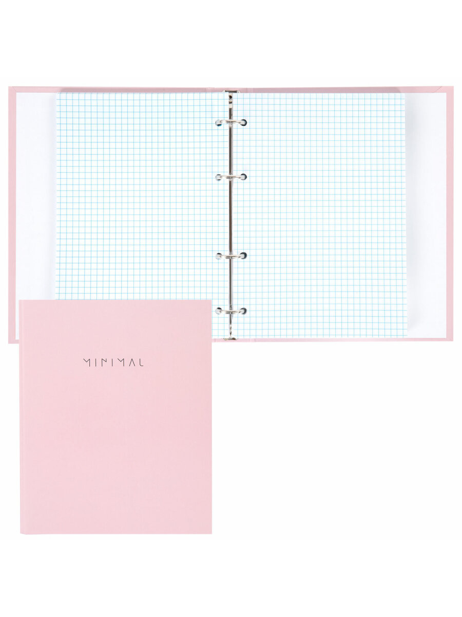 Тетрадь со сменным блоком Brauberg клетка 120 лист. - фото 10