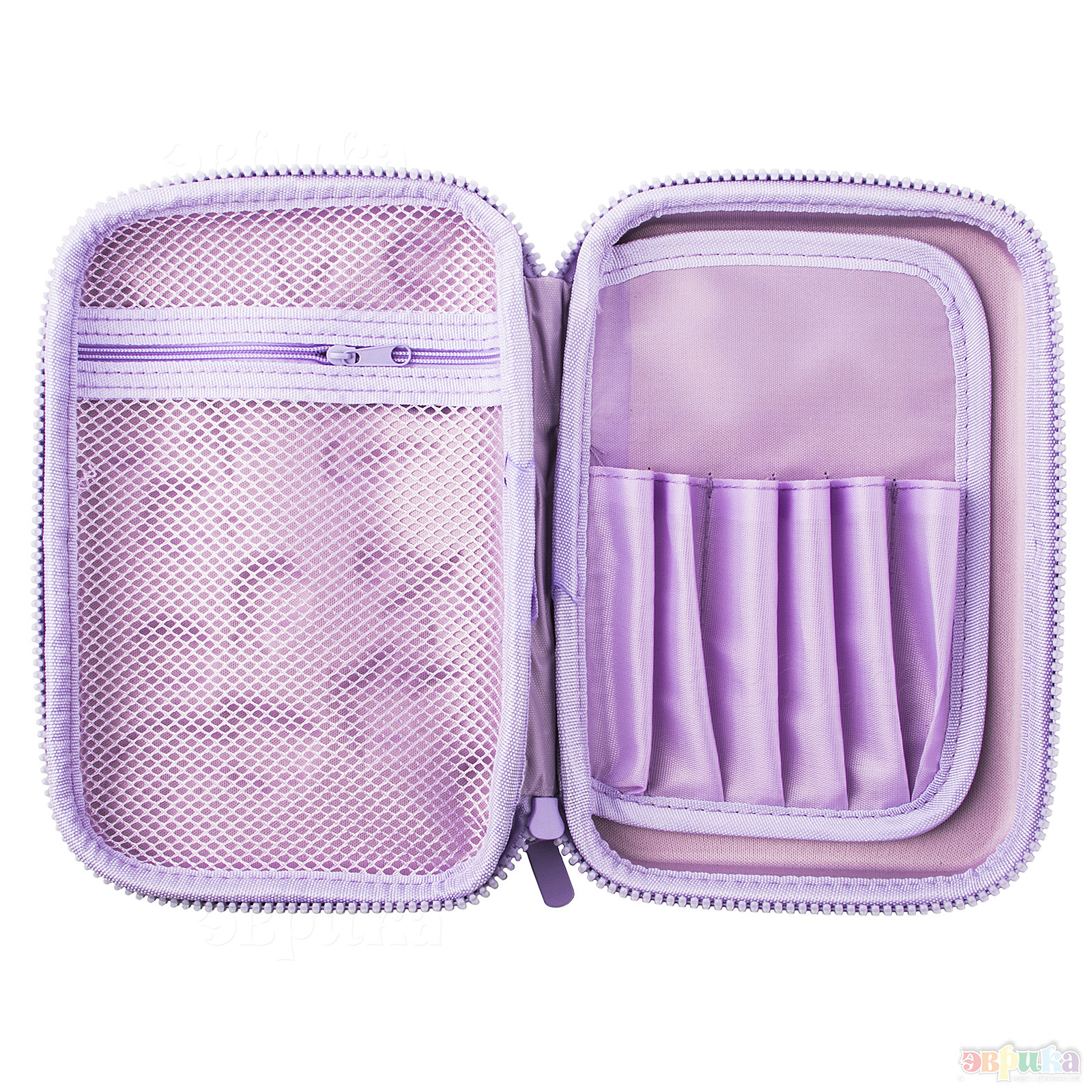 Пенал книжка ЭВРИКА Русалочка фиол - фото 2