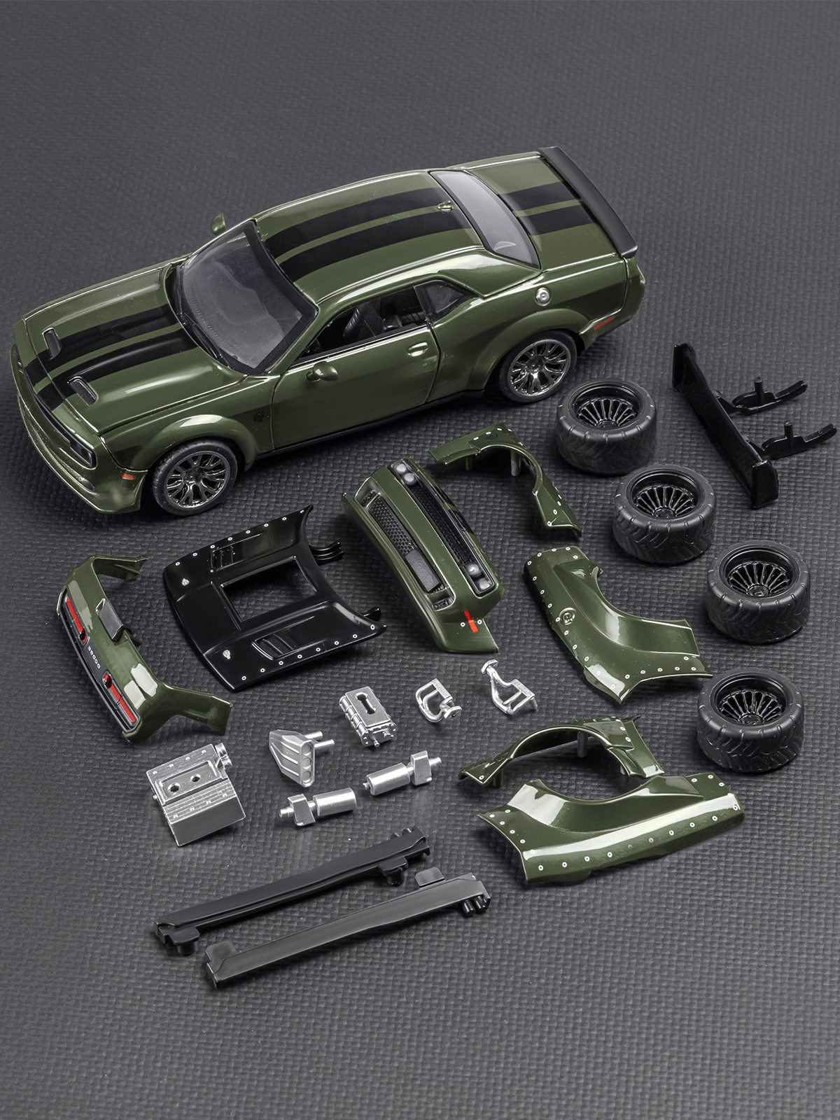 Автомобиль АВТОпанорама Dodge Challenger SRT Jailbreak 1:36 JB1251728 - фото 42