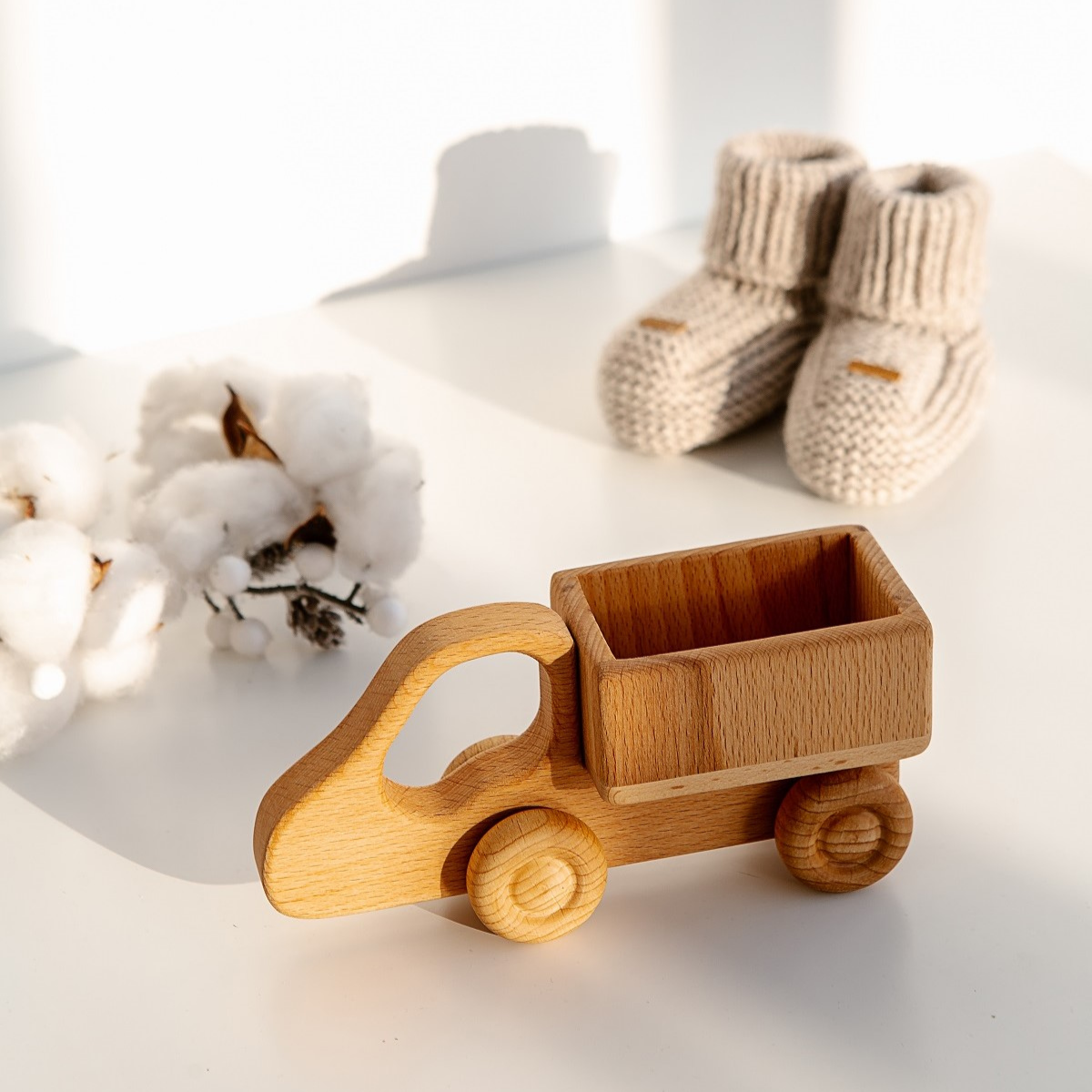 Игрушка Mag Wood каталка Грузовичок - фото 2