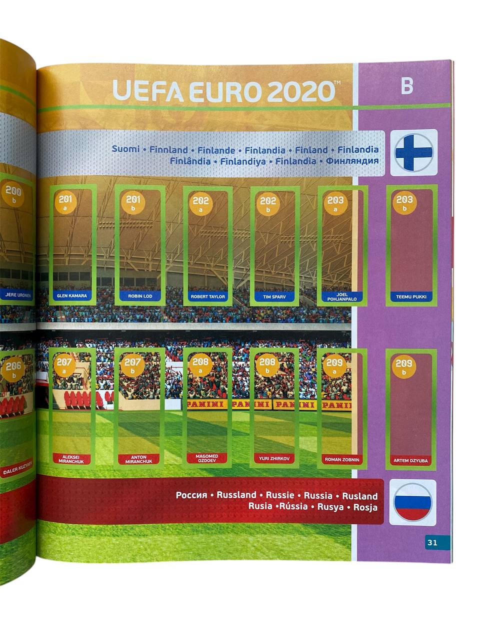 Наклейки Panini - фото 4