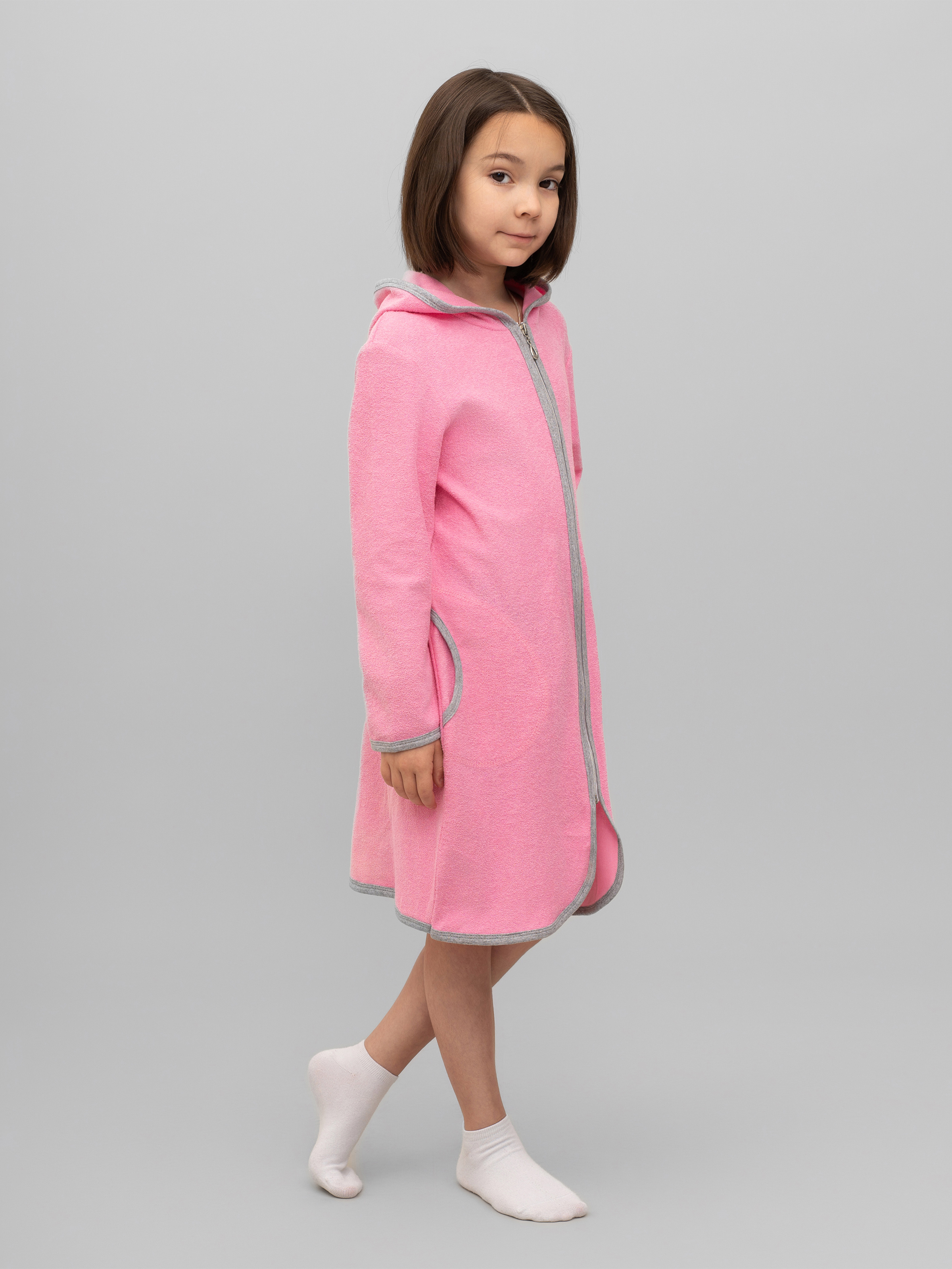 Халат Утенок 906 розовый - фото 11