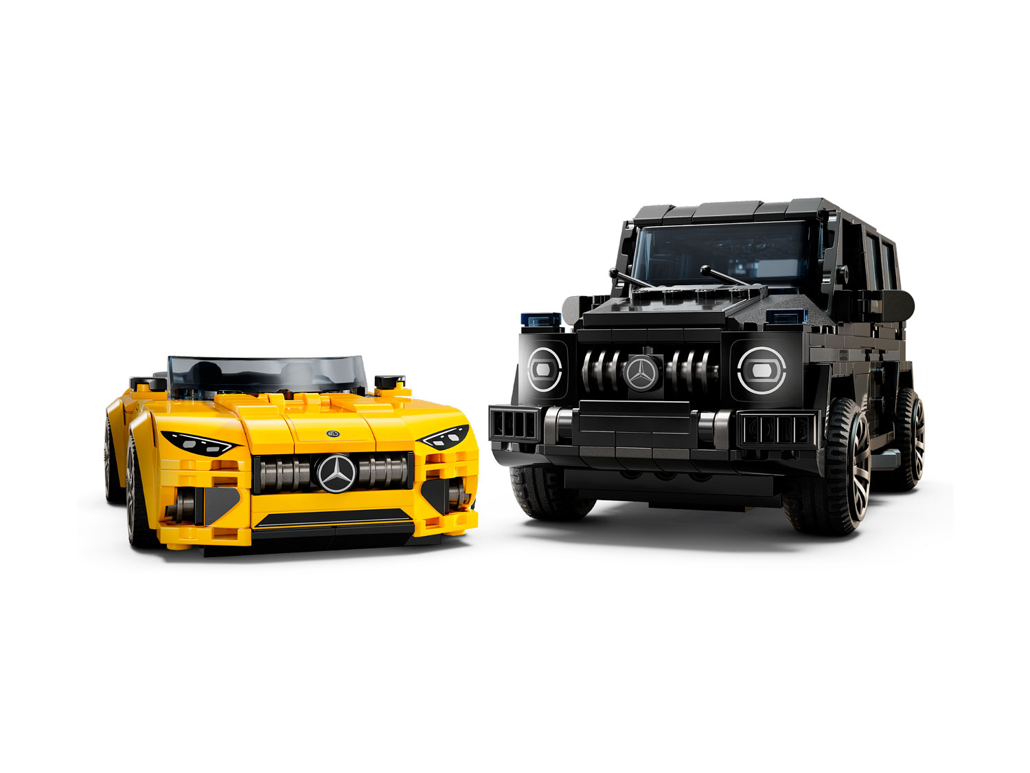 Конструктор LEGO Speed Champions Mercedes-AMG G 63 и SL 63 808 дет. - фото 3