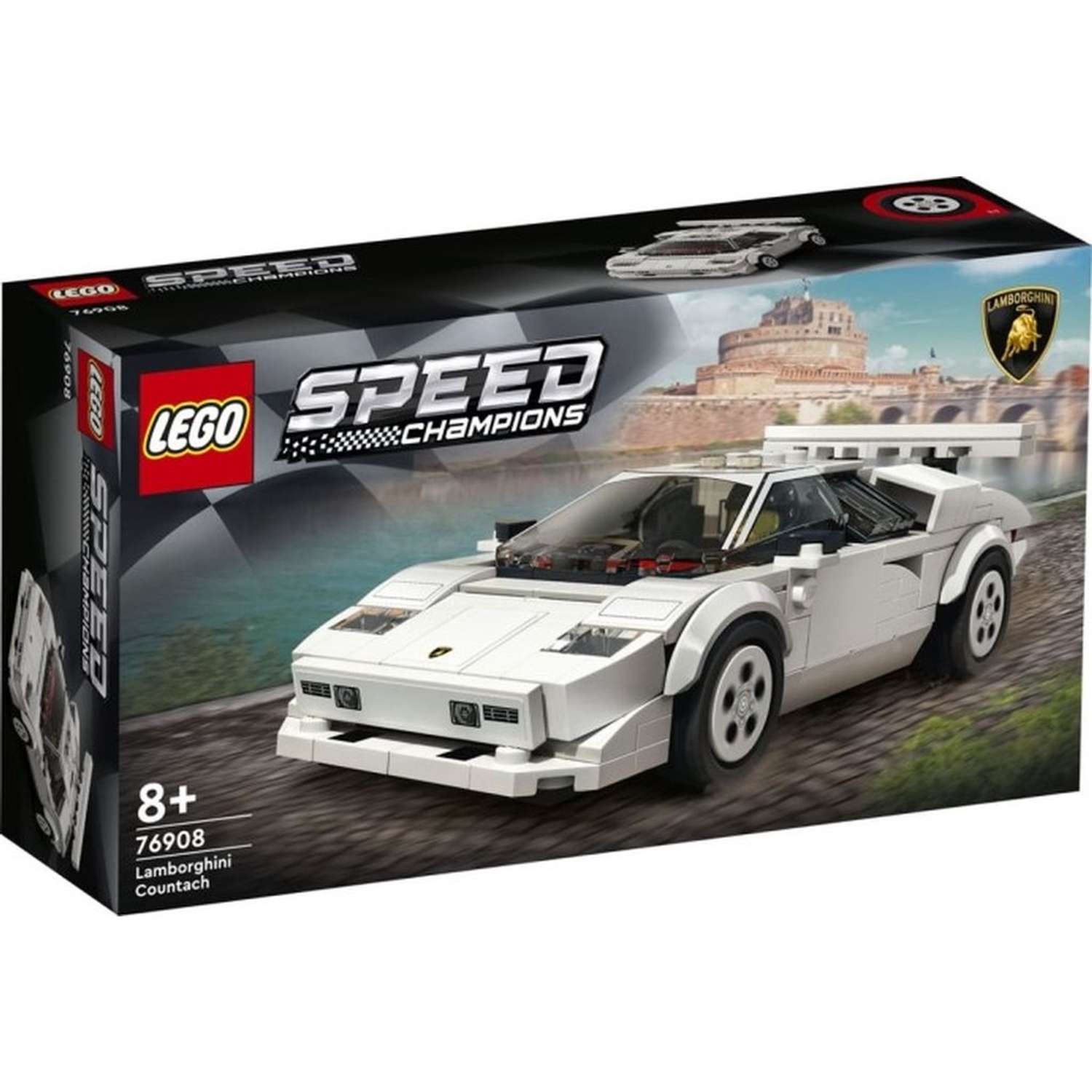 Конструктор LEGO Speed Champions Lamborghini Countach блочный - фото 4