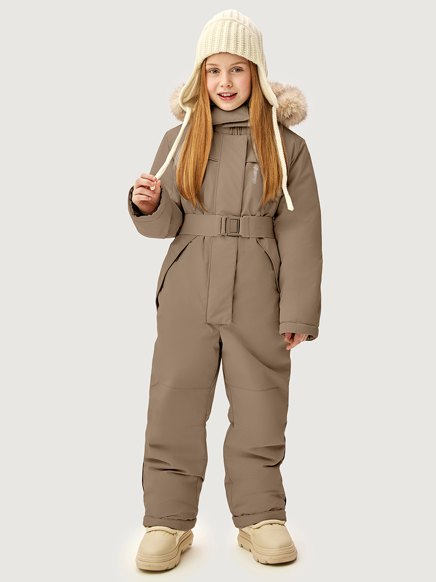 Комбинезон NIKASTYLE 8з2626 какао - фото 1