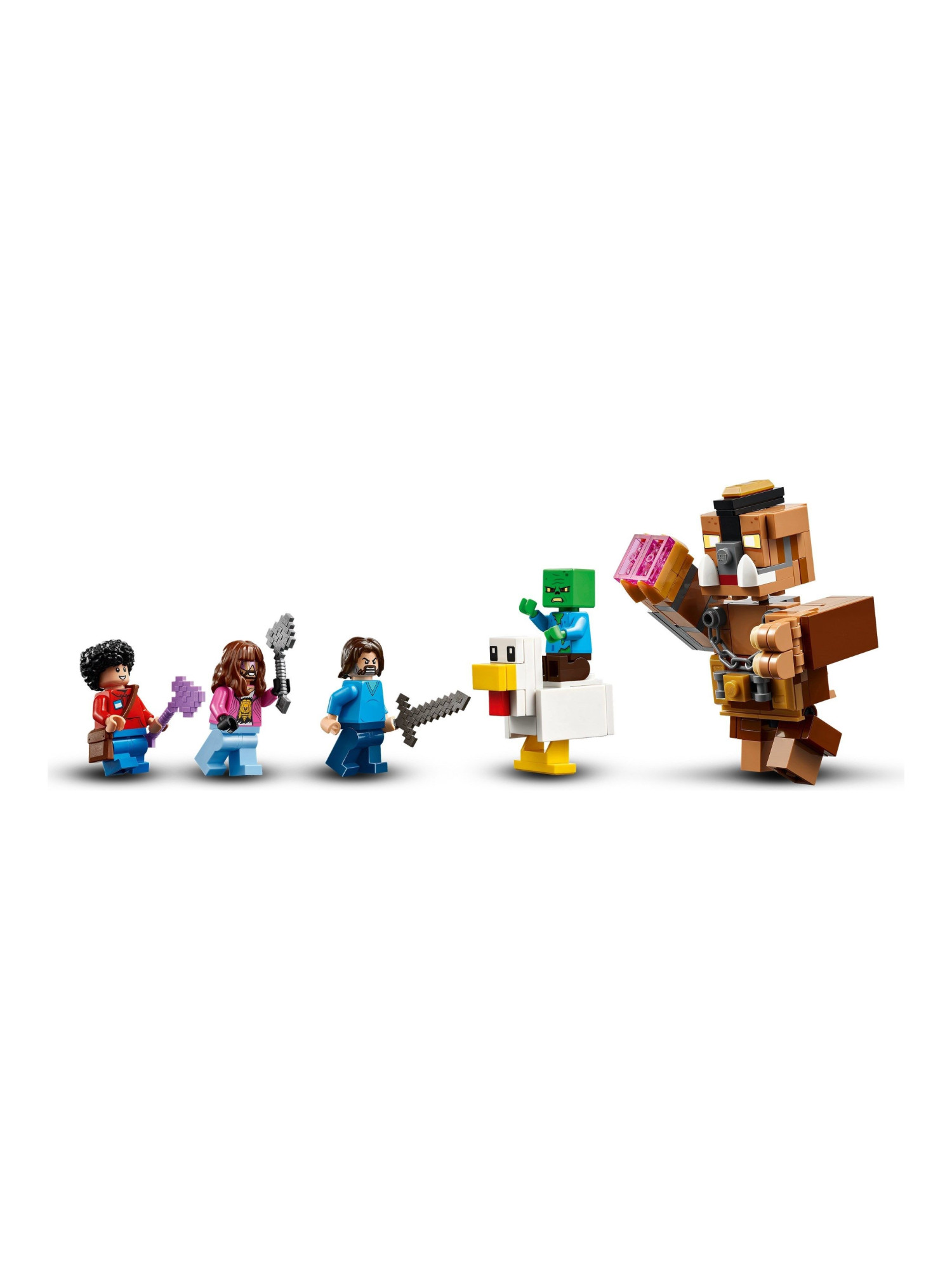 Конструктор LEGO Minecraft Боевой ринг 491 дет. - фото 9