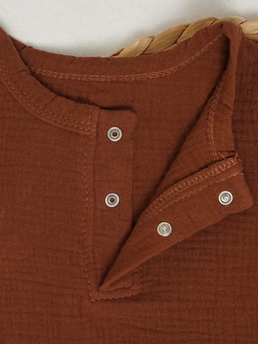 Костюм Супер Пупс кост/мус/рубшорты/шоколад - фото 8