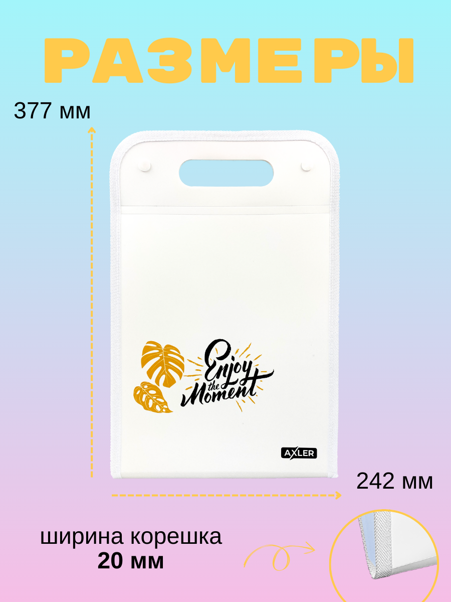 Папка-органайзер AXLER с разделителями А4 - фото 2