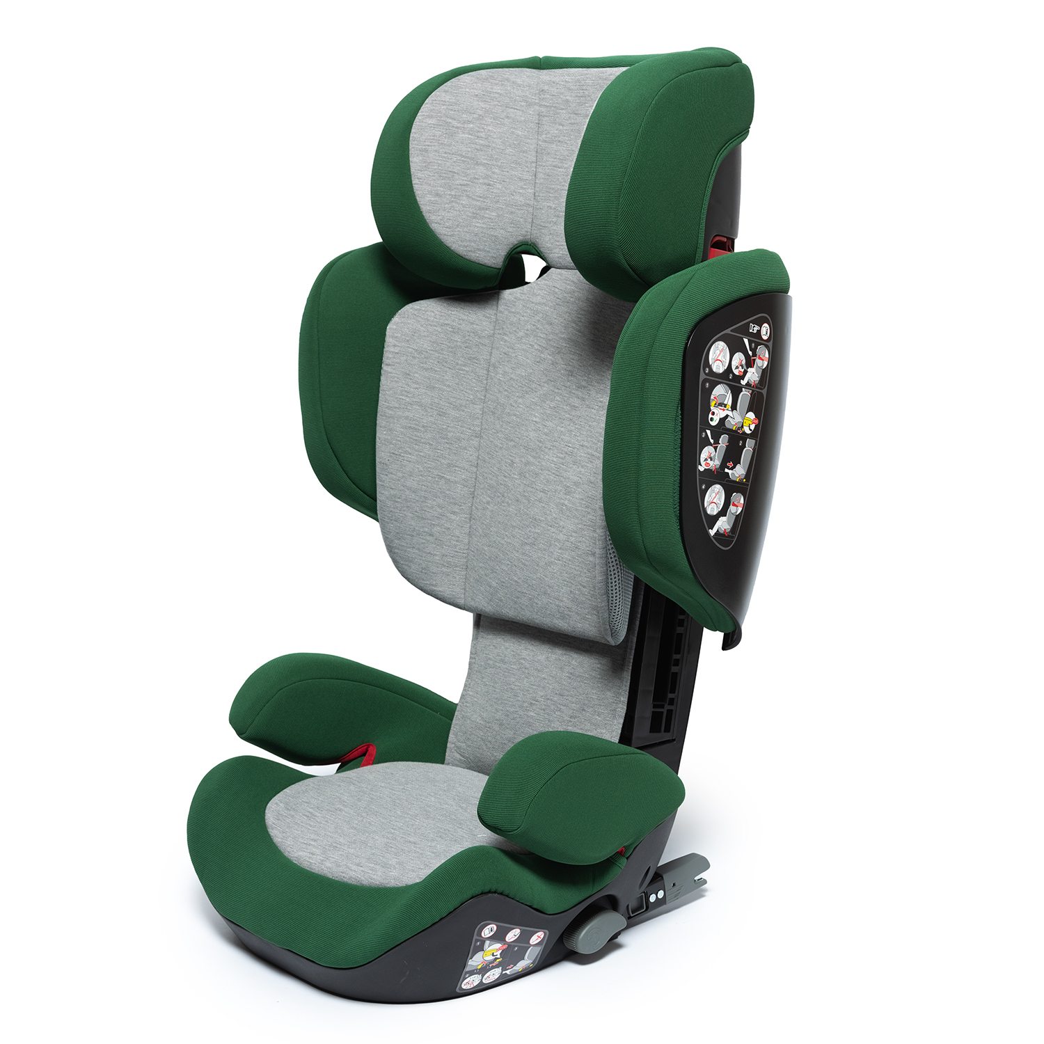 Автокресло Olsson Aurora Fix Sport Green Isofix 2/3 (15-36 кг) зеленый - фото 8