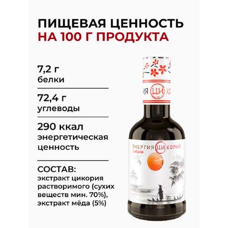 Цикорий Энергия Ци экстракт растворимый жидкий