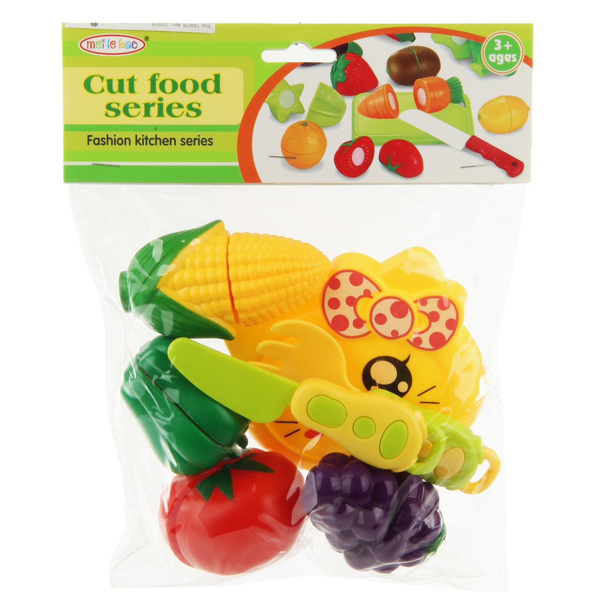 Игровой набор Veld Co тележки и корзинки, прилавок, касса, продукты - фото 5